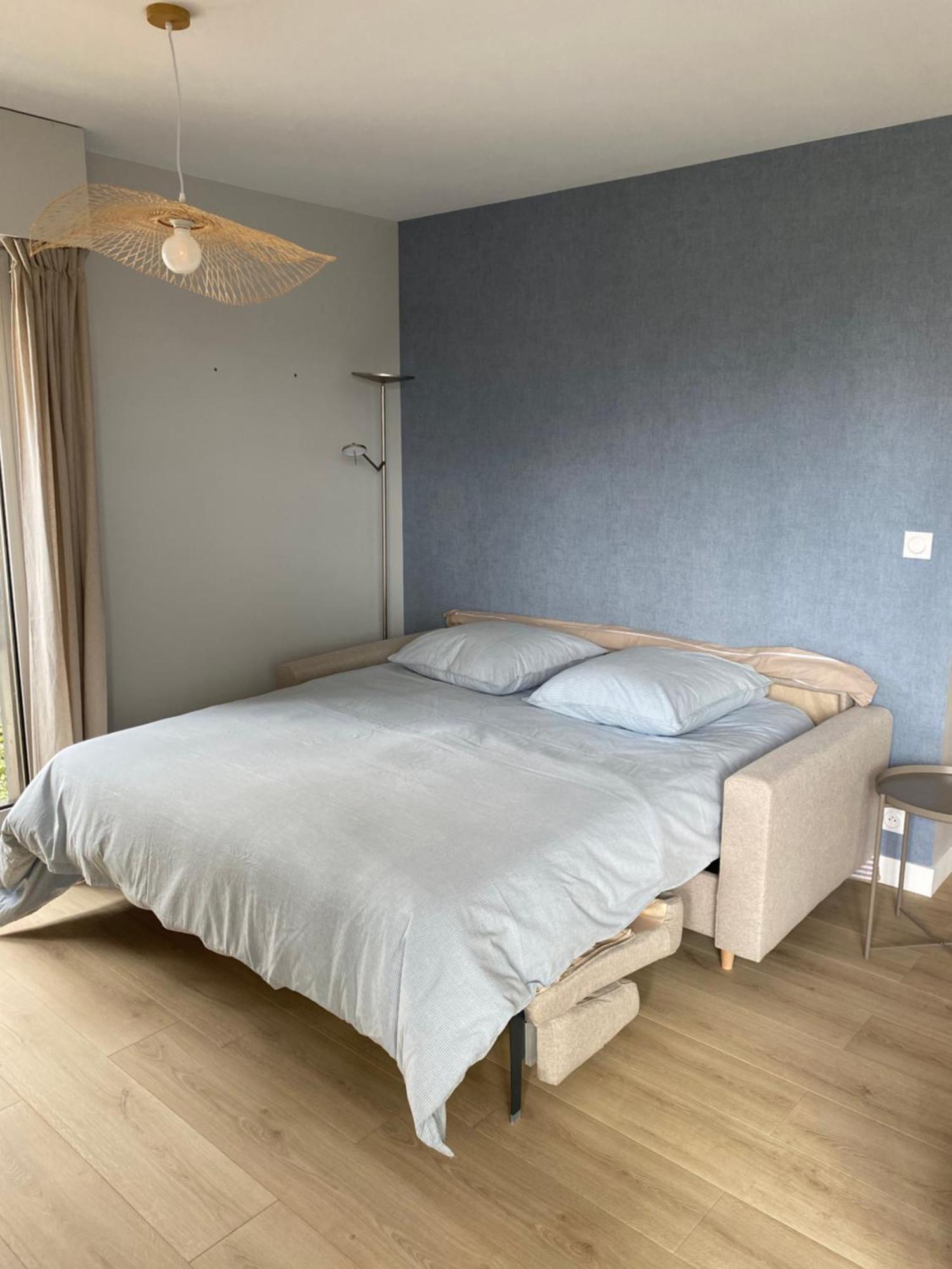 Appartement 65M2 Avec Balcon Vues Partielles Mer A 150M De La Plage Et Centre, Wifi Et Parking Prive บลอนวิลล์-ซัวร์-แมร์ ภายนอก รูปภาพ