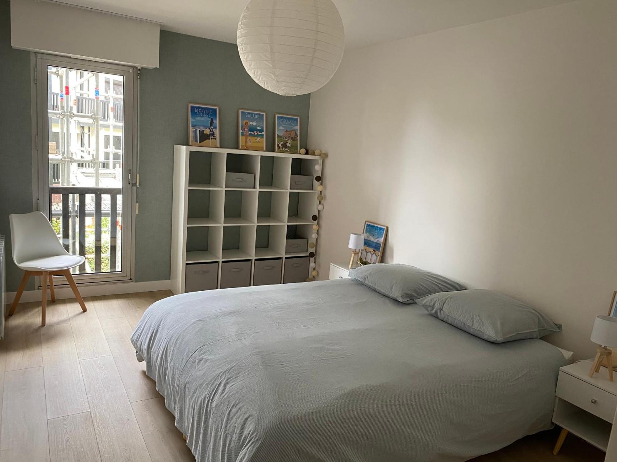 Appartement 65M2 Avec Balcon Vues Partielles Mer A 150M De La Plage Et Centre, Wifi Et Parking Prive บลอนวิลล์-ซัวร์-แมร์ ภายนอก รูปภาพ
